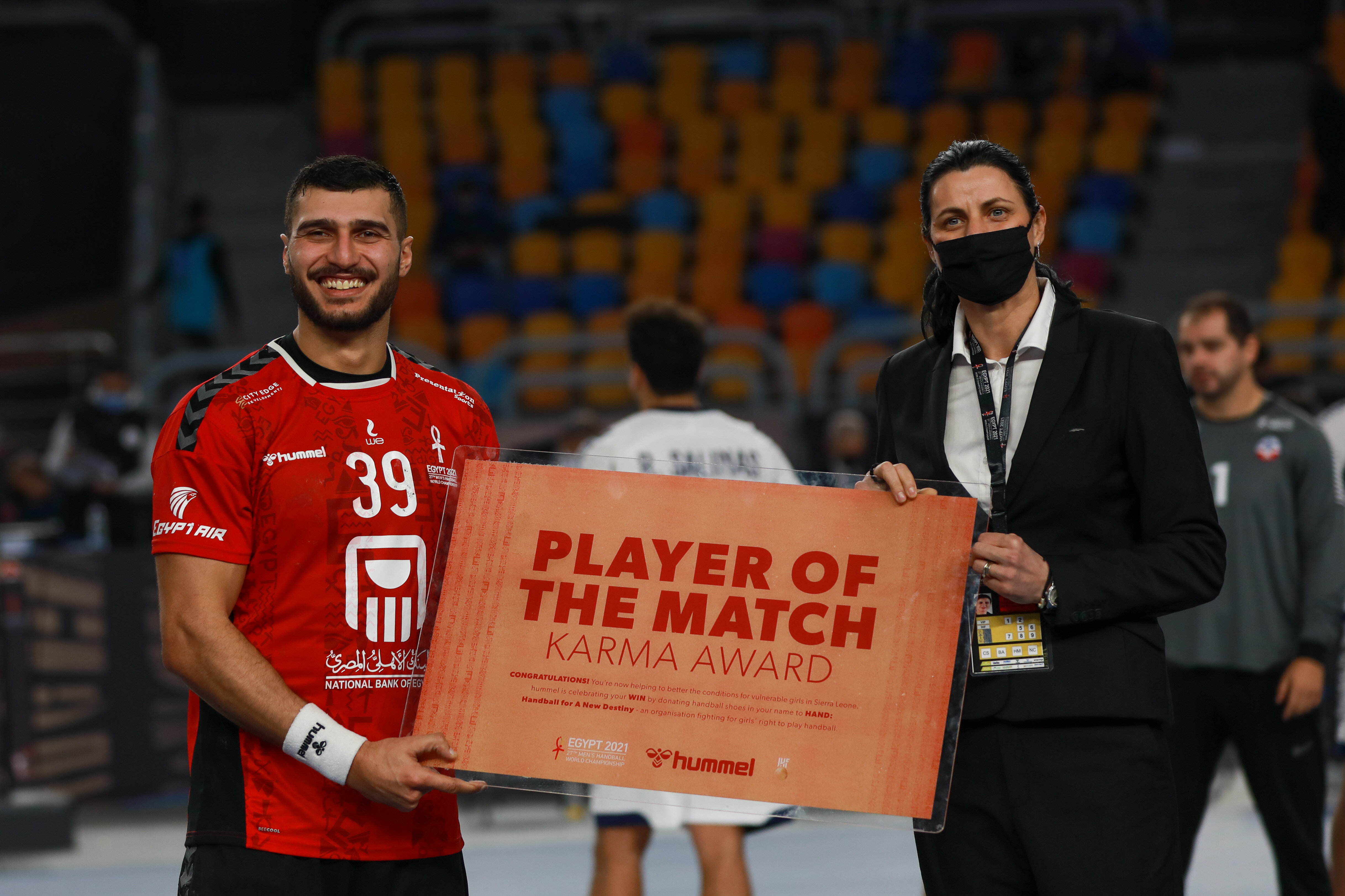 Yehia Eldeera, man of the match - handball-base.com