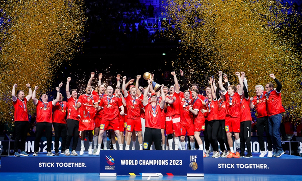 Unstoppable: 3rd title in a row for Denmark!